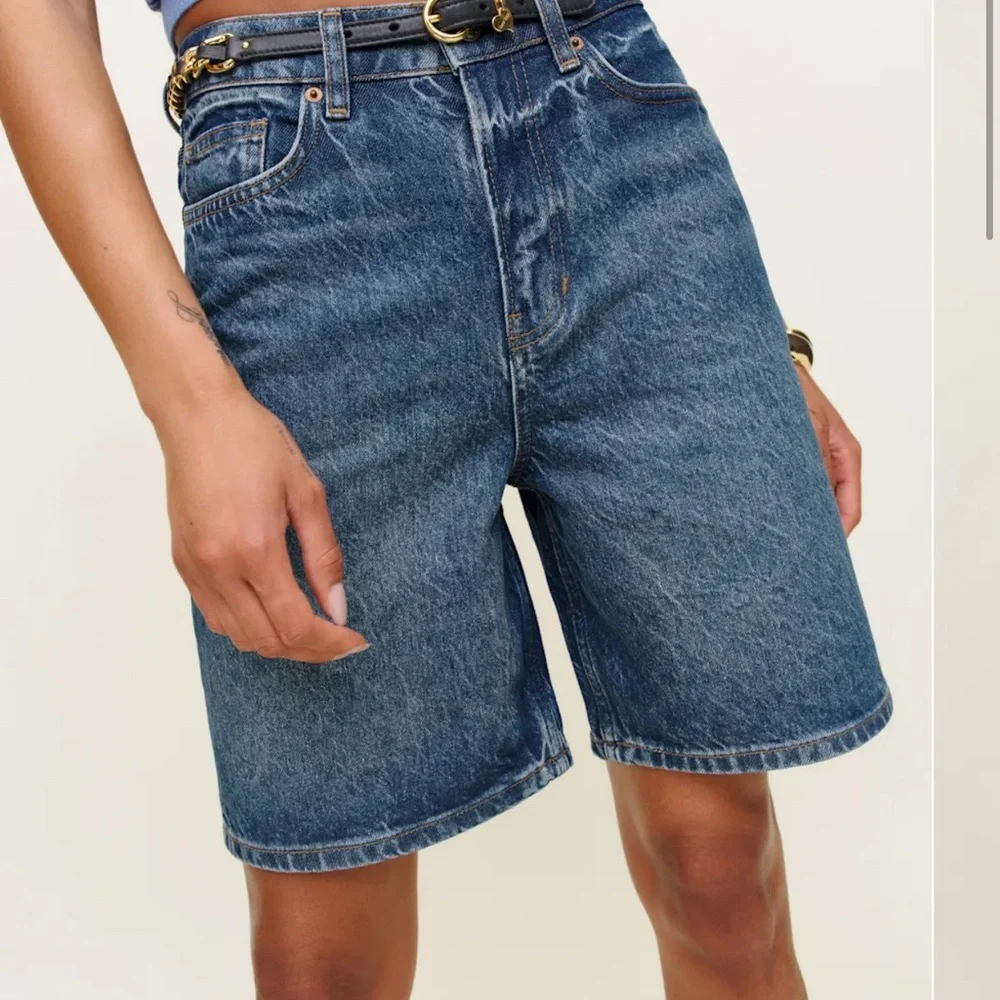 Reformation NWT Blue Denim Jean Shorts